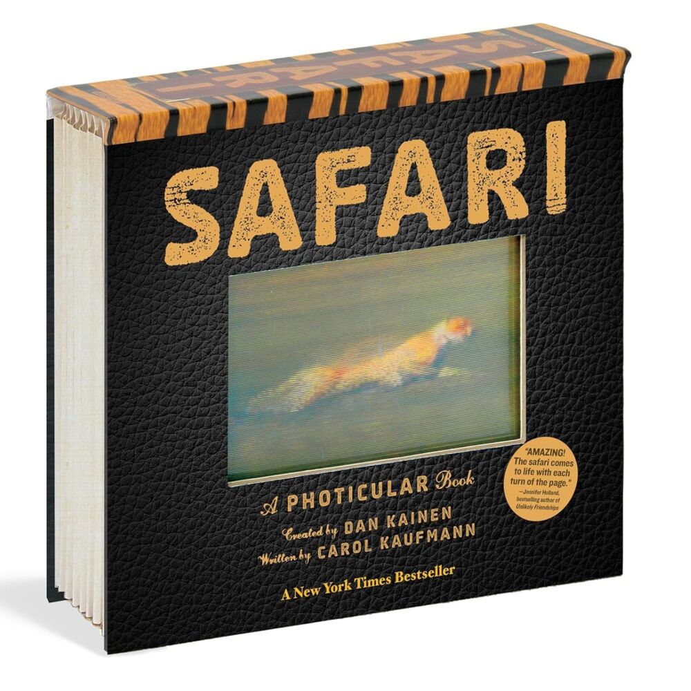 Safari: A Photicular Book Hardcover-EUC